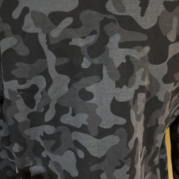 LSU Tigers Pullover Sweatshirt Mens Large OHT Military Camo Gray Sweatshirt - Picture 6 of 7